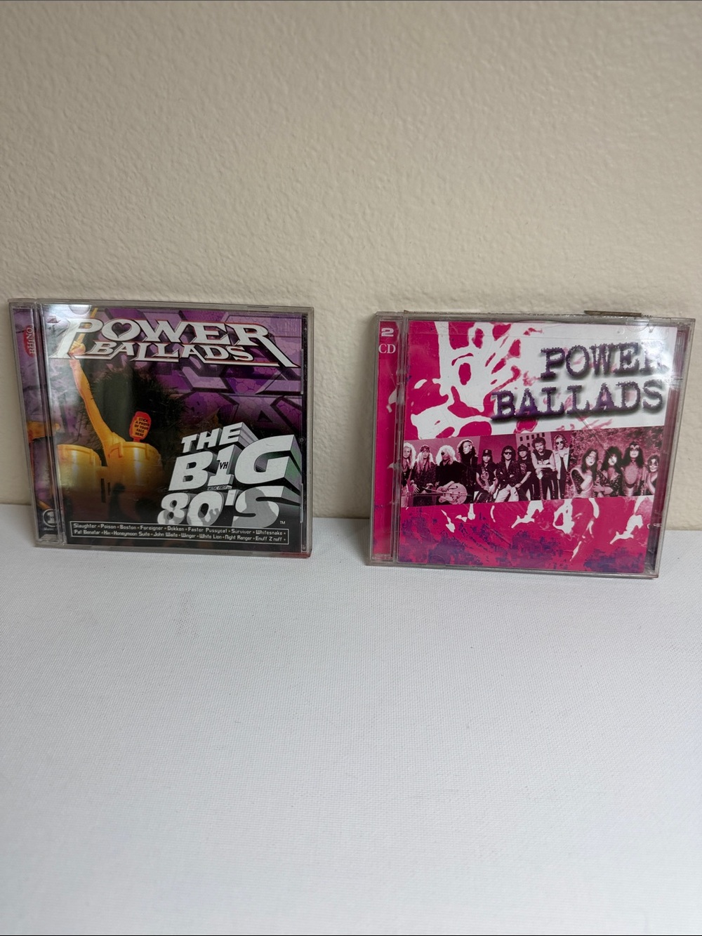 Power Ballads CD lot - 80’s music